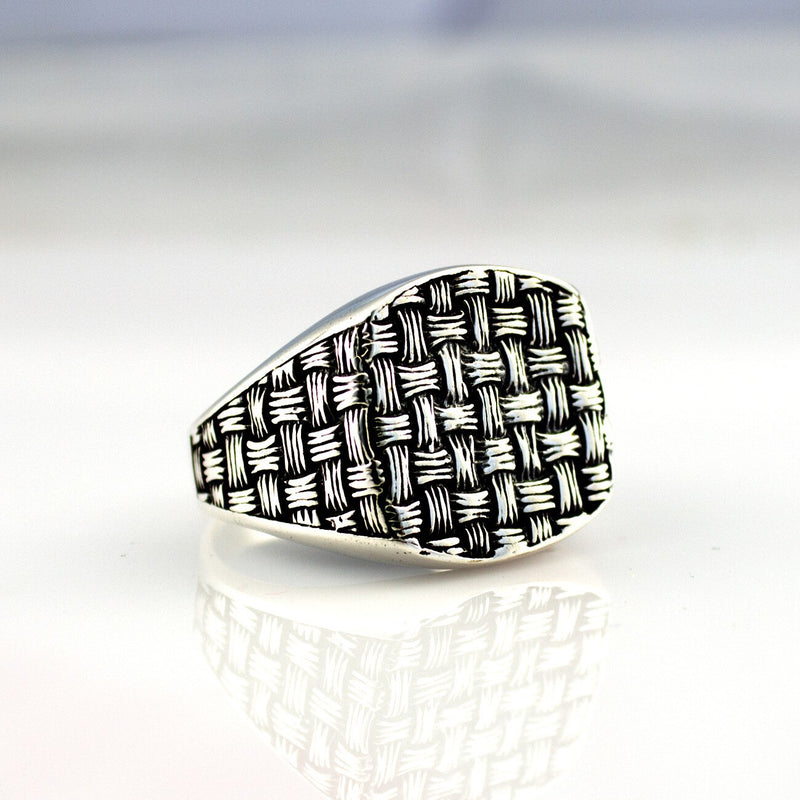 925 Sterling Silver Ring for Men without Stone