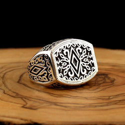 925 Sterling Silver Ring for Men without Stone